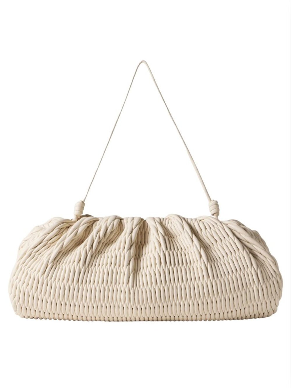 ALC Faye Convertible Clutch Shoulder Bag Champagne Cream NWT $450